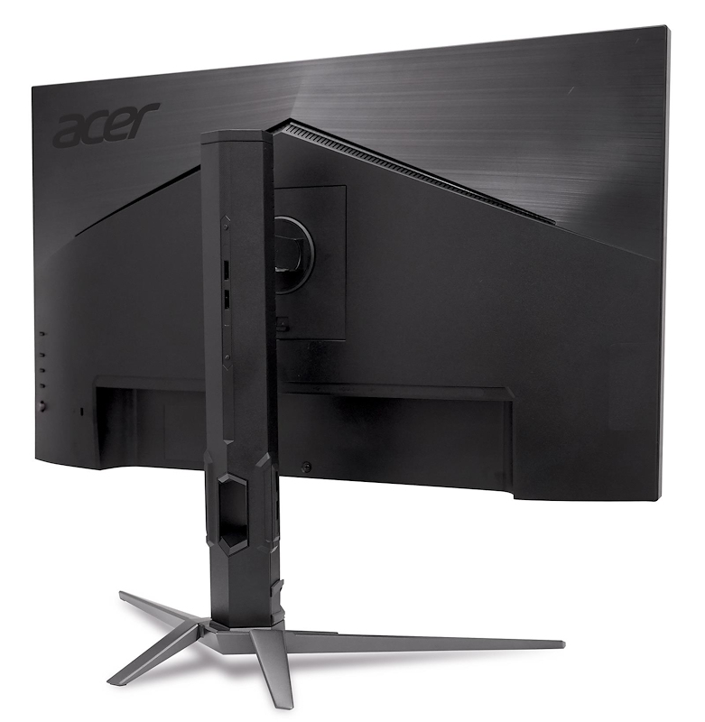 Acer 27" Predator XB273KV5bmiiprx Monitor - 3840x2160, 4K, LED, IPS, 160Hz, 1ms, Hangszóró, FreeSync, Pivot, Gamer, ZeroFrame, Fekete