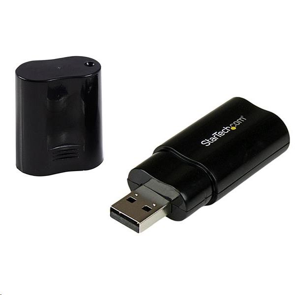 StarTech.com 2.0 USB külső hangkártya fekete (ICUSBAUDIOB) StarTech.com 2.0 USB külső hangkártya fekete (ICUSBAUDIOB)