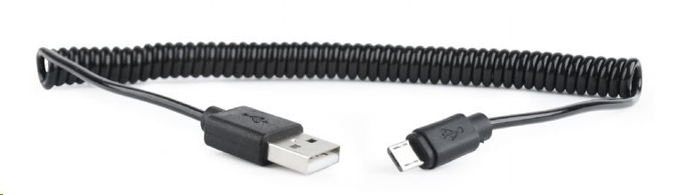 Gembird Cablexpert USB 2.0 --> micro-USB 1.8m tekercs kábel (CC-MUSB2C-AMBM-6) Gembird Cablexpert USB 2.0 --> micro-USB 1.8m tekercs kábel (CC-MUSB2C-AMBM-6)