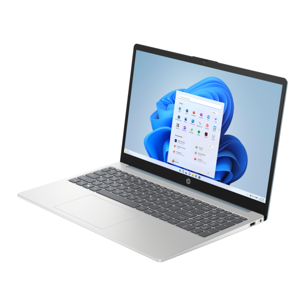 HP 15-fd0023nh 15.6" FHD AG IPS  i3-1315U 1.2GHz 8GB 512GB SSD Notebook Kék/ezüst