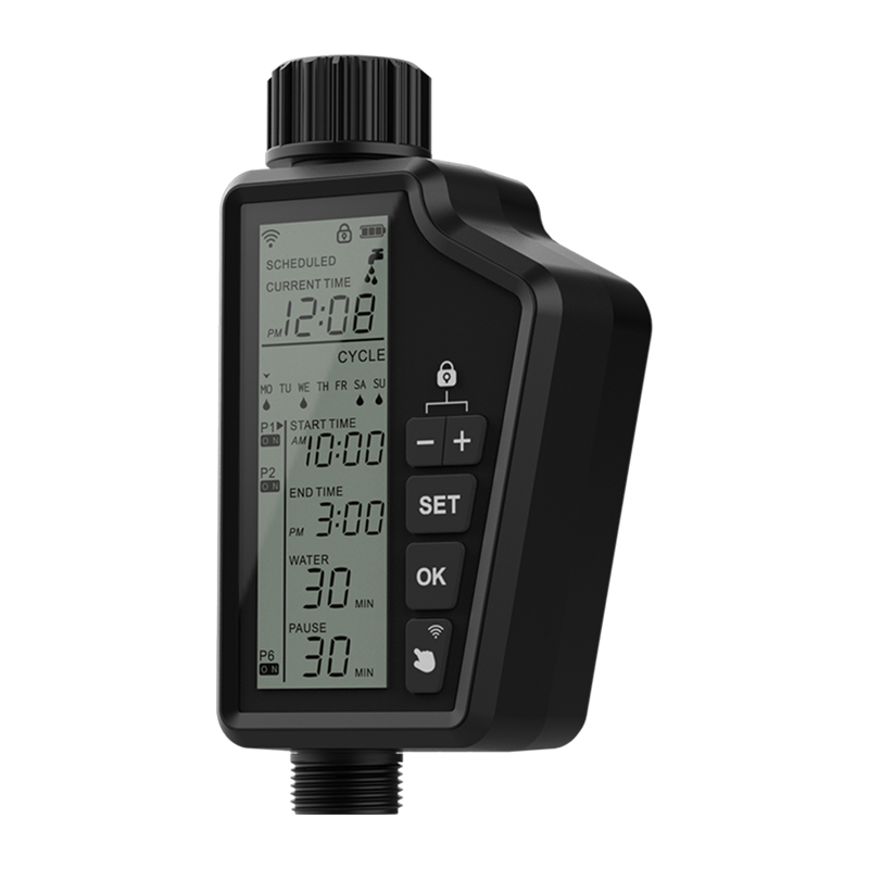 Avatto SWT60-EU Intelligens Wi-Fi öntözésvezérlő nagy LCD kijelzővel