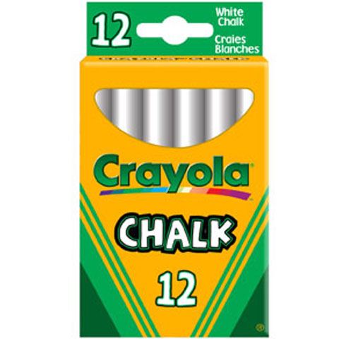 Crayola Táblakréta 12 db-os fehér Crayola Táblakréta 12 db-os fehér