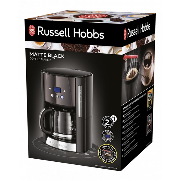 Russell Hobbs 26160-56/RH Matte Black fekete kávéfőző