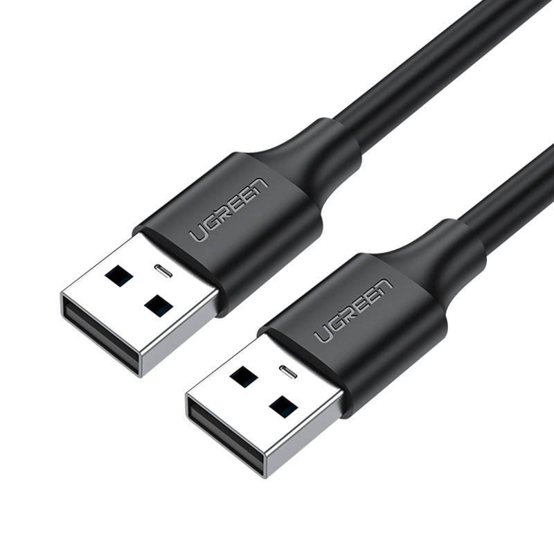 UGREEN US102 USB 2.0mm kábel 1.5m fekete (10310) UGREEN US102 USB 2.0mm kábel 1.5m fekete (10310)