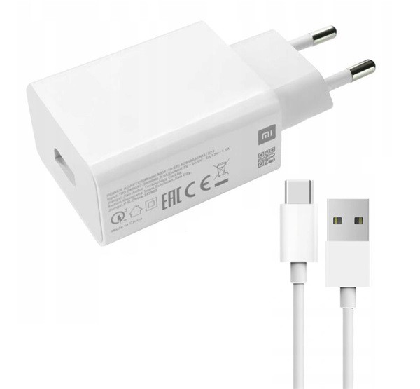 XIAOMI hálózati töltő USB aljzat (5V / 3000mA, 22.5W, gyorstöltés támogatás + Type-C kábel) FEHÉR (MDY-11-EP / LB4173U0324503(D)) XIAOMI hálózati töltő USB aljzat (5V / 3000mA, 22.5W, gyorstöltés támogatás + Type-C kábel) FEHÉR (MDY-11-EP / LB4173U0324503(D))