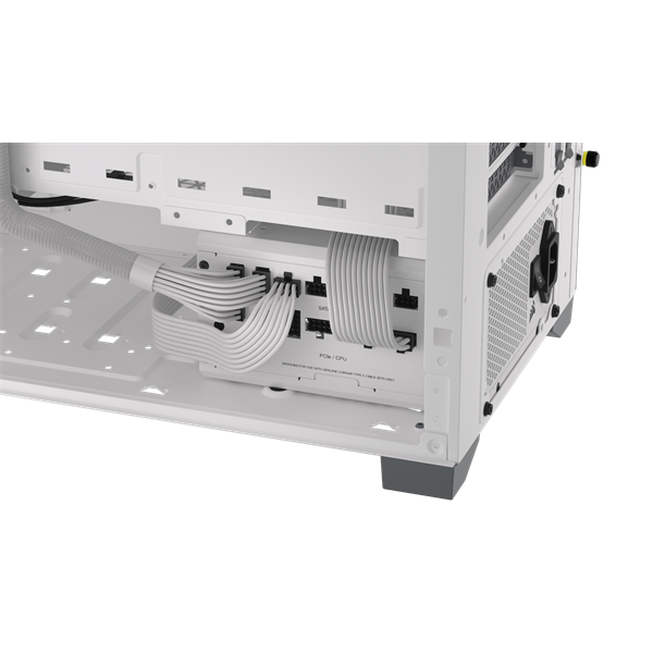 CORSAIR  Moduláris, RM850x Shift White, 850W, 14cm, 80+ Gold Tápegység