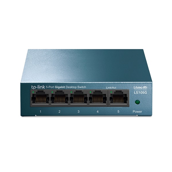 TP-Link LS105G 10/100/1000Mbps 5 portos LiteWave switch TP-Link LS105G 10/100/1000Mbps 5 portos LiteWave switch