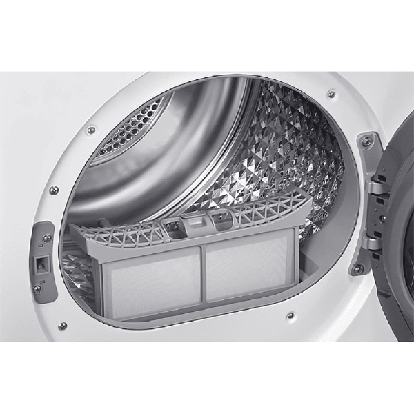 Samsung DV80CGC2B0TELE Hőszivattyús szárítógép – 8 Kg, A Energiaosztály,  Wi-Fi, SmartThings App, SmartThings Energia