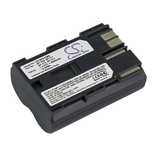 RealPower BP-511, BP-511A, BP-508 Canon akkumulátor (BP512MX)