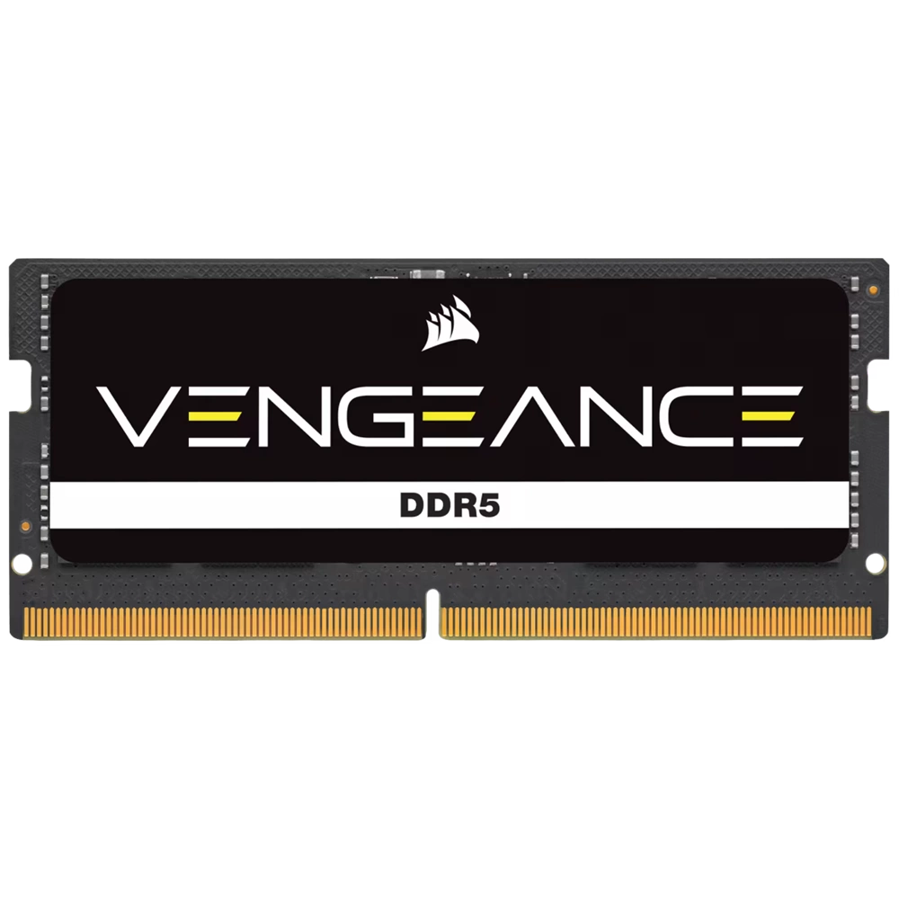 Corsair 32GB DDR5 5200MHz SODIMM Vengeance Memória Fekete