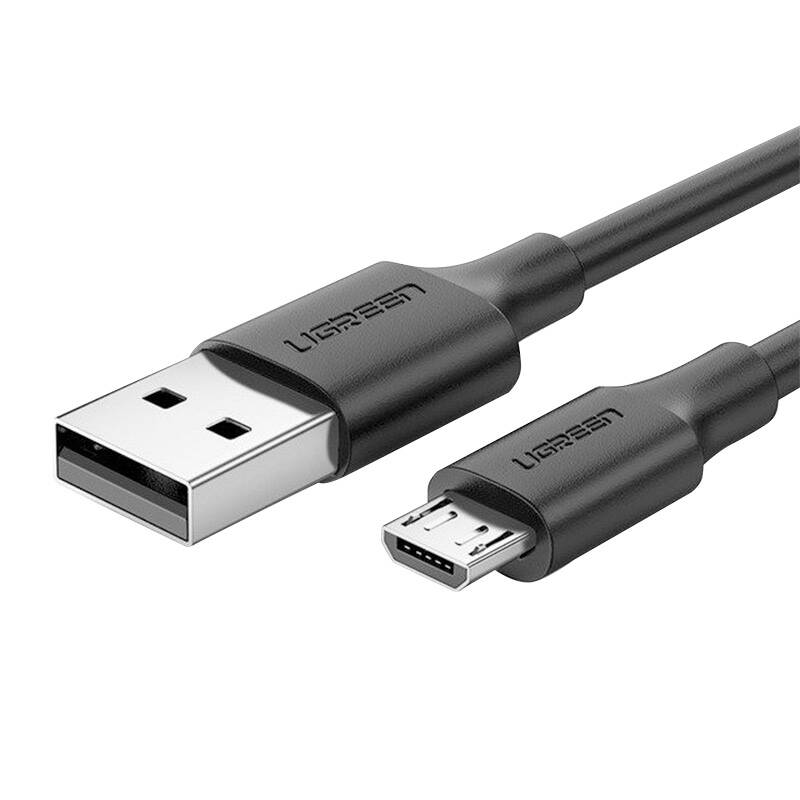 USB-Mikro USB-kábel UGREEN QC 3.0 2,4A 2m (fekete) USB-Mikro USB-kábel UGREEN QC 3.0 2,4A 2m (fekete)