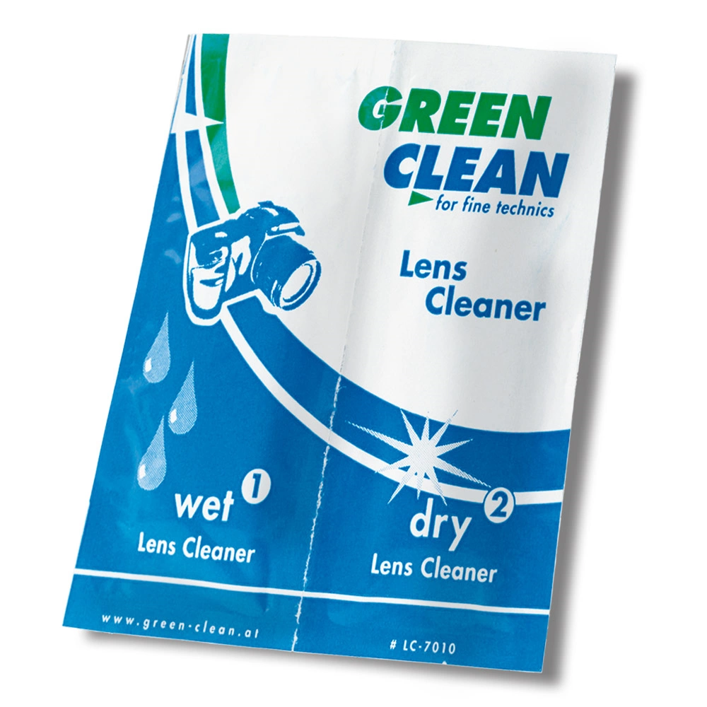 Green Clean LensCleaner 100 pc.- bulk packed Green Clean LensCleaner 100 pc.- bulk packed