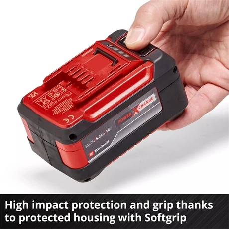 Einhell PXC 5,2 Ah 18V Power X-Change Starter-Kit akku+töltő