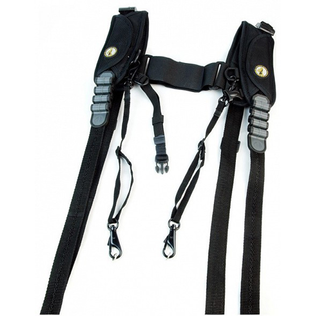 Sun-Sniper Rotaball-DPH Double-Plus-Harness dupla fényképezőgép vállszíj
