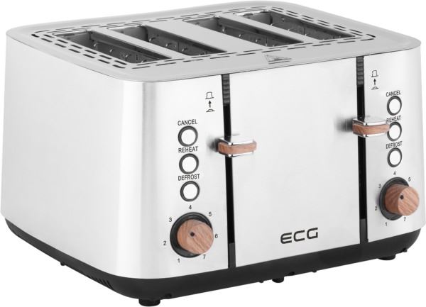 ECG ST 4767 Timber kenyérpirító