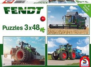 Schmidt Fendt 1050 Vario, 3x48 db-os puzzle (56221) Schmidt Fendt 1050 Vario, 3x48 db-os puzzle (56221)