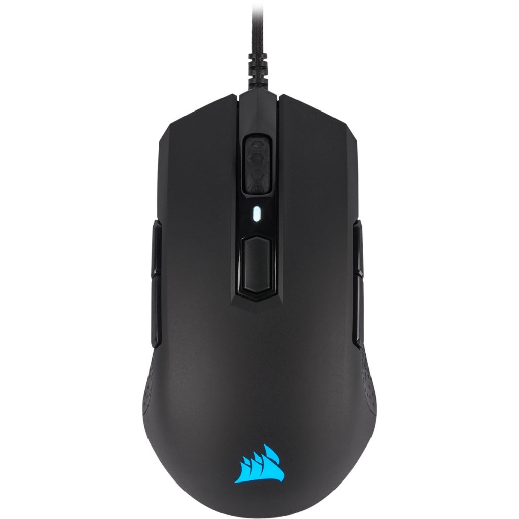 Corsair M55 RGB PRO Ambidextrous Multi-Grip Gaming egér fekete (CH-9308011-EU)
