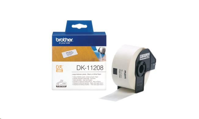 Brother P-touch DK-11208 címke