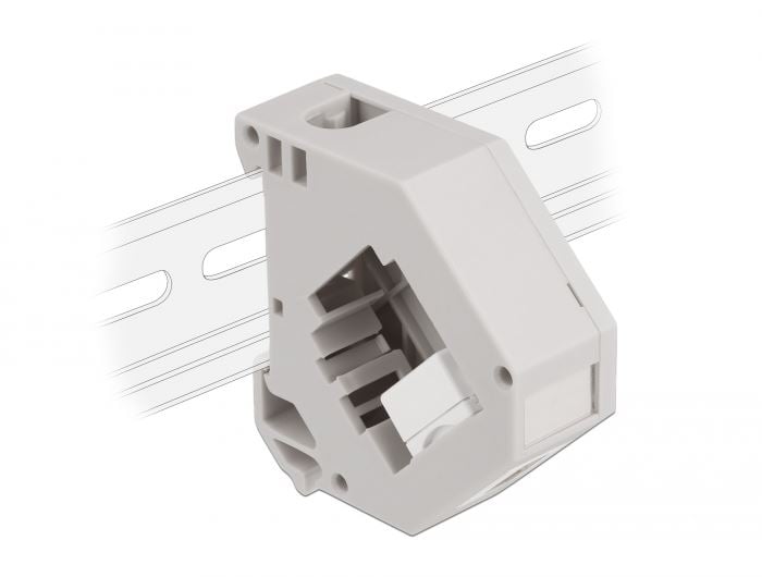Delock 87163 DIN sín adapter Keystone A-típusú USB 2.0 anya csatlakozó felülettel Delock 87163 DIN sín adapter Keystone A-típusú USB 2.0 anya csatlakozó felülettel