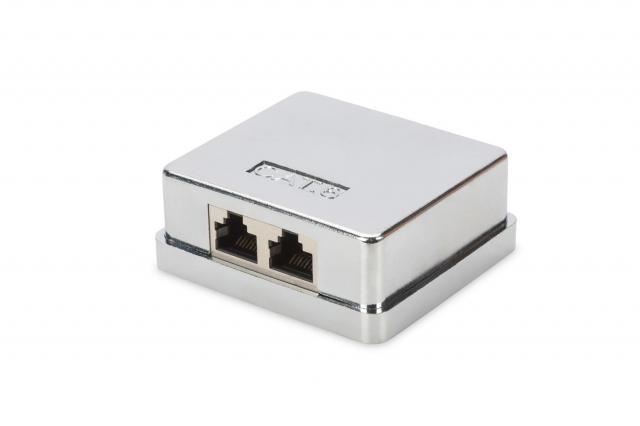 Digitus DN-93711 falikábel összekötő doboz Cat6 Silver  