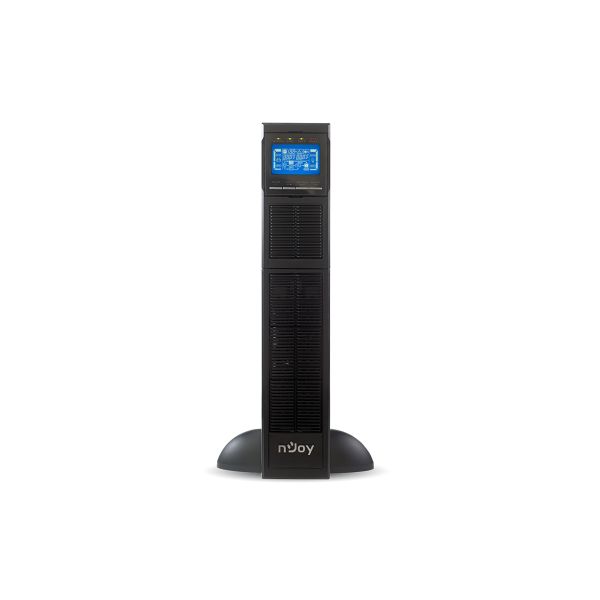 NJOY PWUP-OL06KBA-AZ01B 6000VA  Balder 6000  On-line LCD kijelző 2U rack Szünetmentes