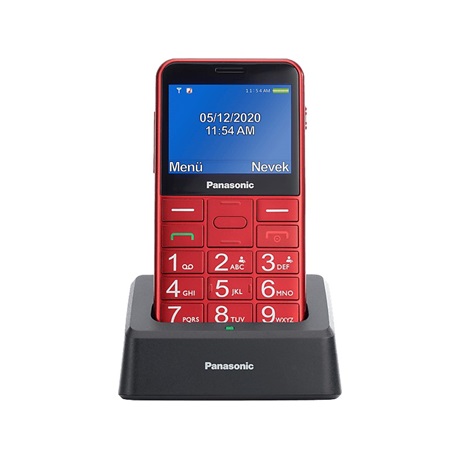 Panasonic KX-TU155EXRN mobiltelefon piros