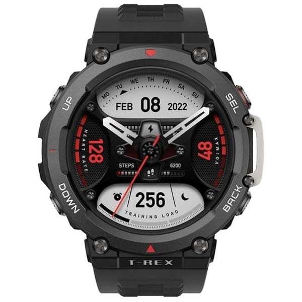 Amazfit T-Rex 2 okosóra fekete (W2170OV6N)