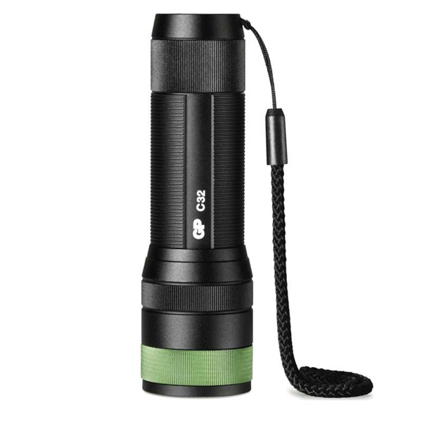 GP Discovery C32 LED zseblámpa + 3 x AAA elem fekete (P8506) GP Discovery C32 LED zseblámpa + 3 x AAA elem fekete (P8506)