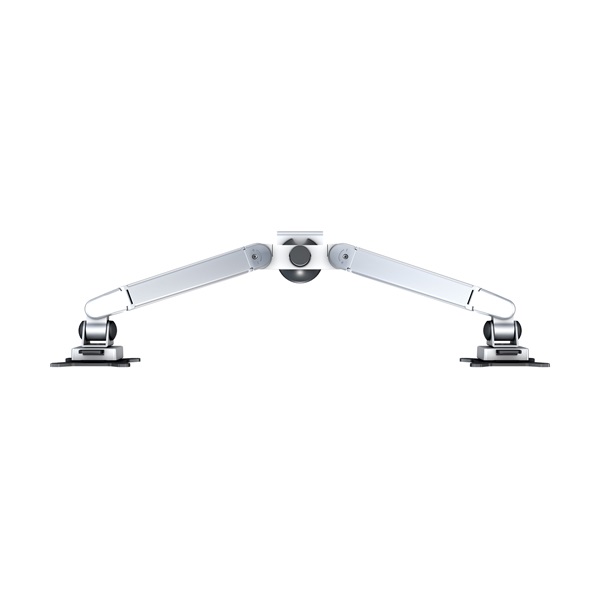 MULTIBRACKETS  Lift Dual dönthető forgatható 15-32" asztali rögzítő Gas Ezüst