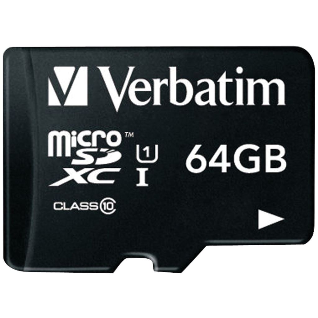 64GB microSDXC memóriakártya Verbatim + adapter (Class 10) (44084) 64GB microSDXC memóriakártya Verbatim + adapter (Class 10) (44084)