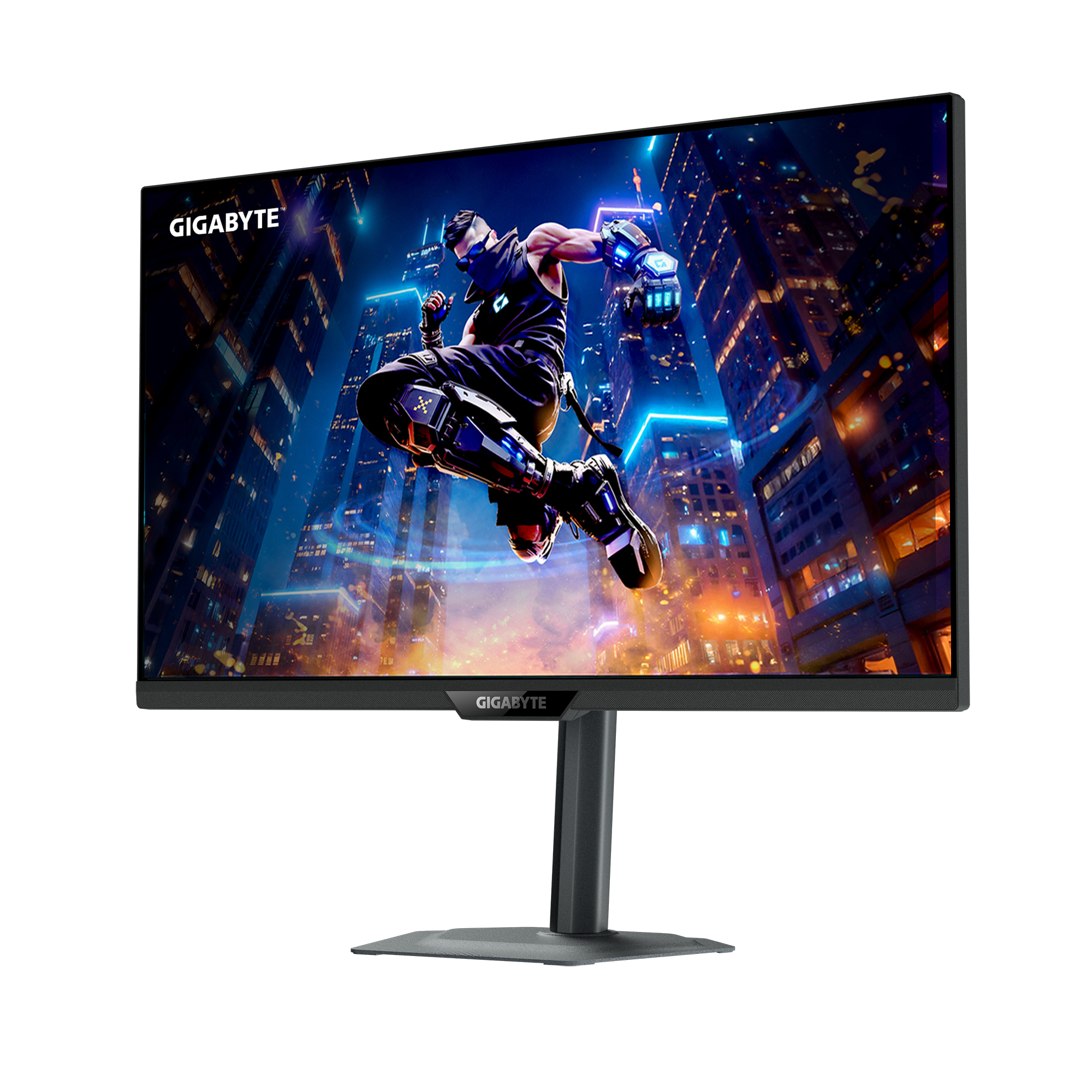 GIGABYTE 27" M27Q2 QD Monitor - 2560x1440, QHD, LED, IPS, 200Hz, 1ms, G-Sync, Pivot, Fekete