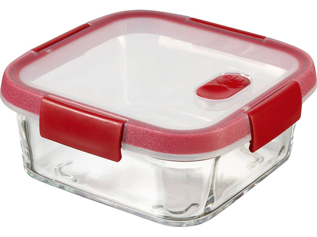 Curver Smart Cook üveg ételtartó szögletes 0,7l piros (235706) Curver Smart Cook üveg ételtartó szögletes 0,7l piros (235706)