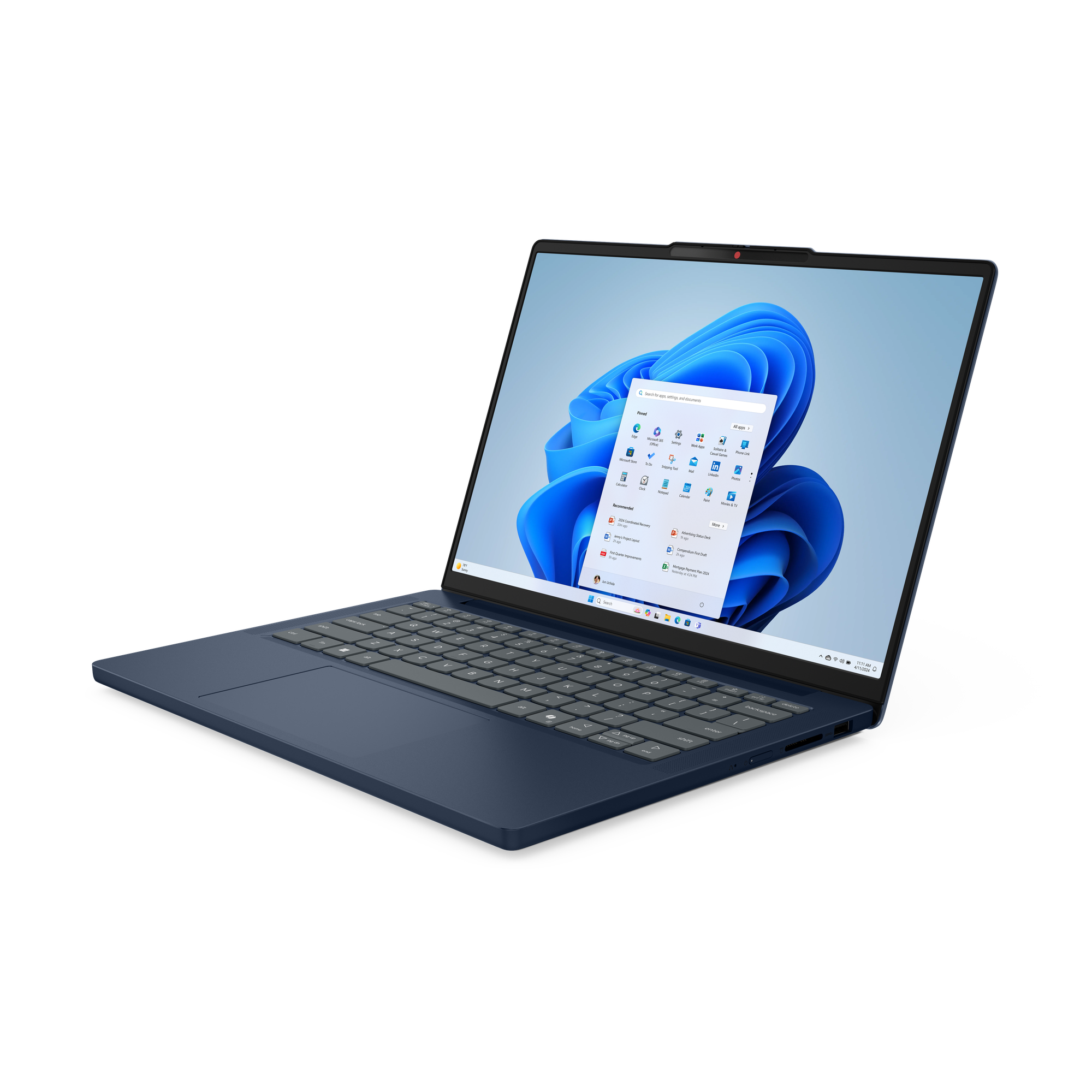 Lenovo IdeaPad Slim 5 Laptop - 14" WUXGA, AMD Ryzen 7 8845HS, 32GB DDR5 RAM, 1TB SSD, Magyar billentyűzet, Kék