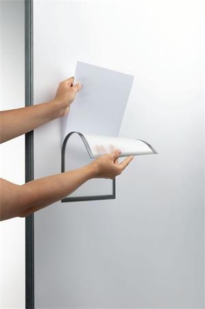 DURABLE A4 mágneses Dokumentumtartó Szürke