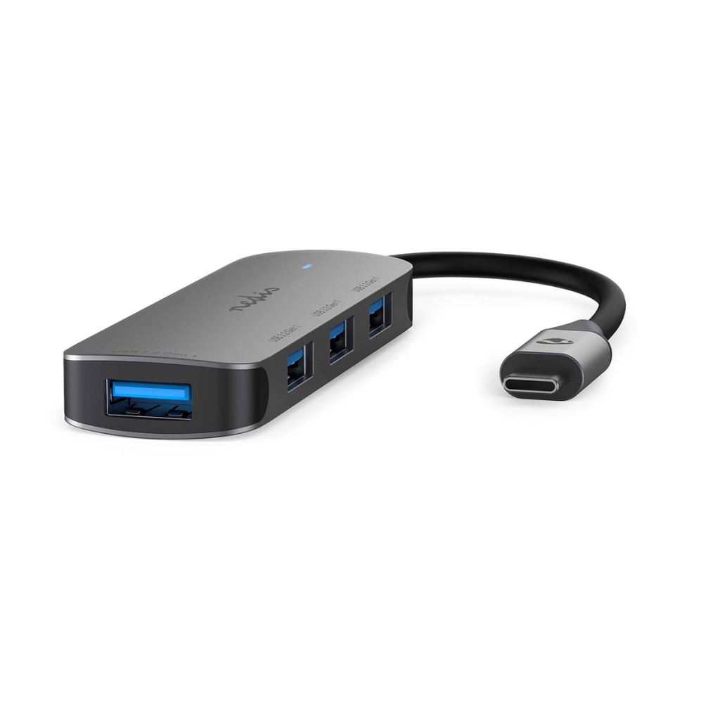 Nedis  CCGB64220GY01 4 portos USB HUB 3.2 