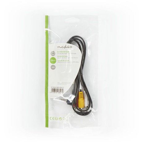Nedis CVGP22400BK10 AV KÁBEL