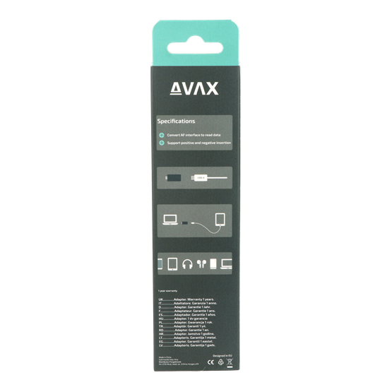  AVAX AD602 CONNECT+ Type C - USB A OTG adapter 