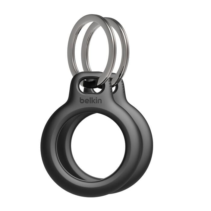 Belkin Apple AirTag tartó kulcskarikával fekete 2db (MSC002btBK) Belkin Apple AirTag tartó kulcskarikával fekete 2db (MSC002btBK)