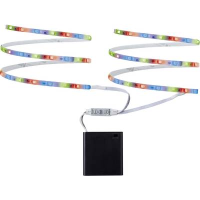 Paulmann LED csík teljes készlet Elemtartó dobozzal 6 V 80 cm RGB 70700 Paulmann LED csík teljes készlet Elemtartó dobozzal 6 V 80 cm RGB 70700