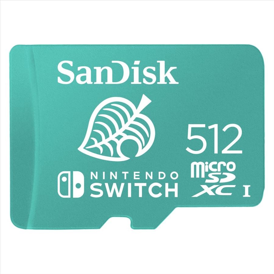 512GB microSDXC Sandisk Nintendo Switch UHS-I CL10 U3 A1 V30 (186522 / SDSQXAO-512G-GNCZN) 512GB microSDXC Sandisk Nintendo Switch UHS-I CL10 U3 A1 V30 (186522 / SDSQXAO-512G-GNCZN)