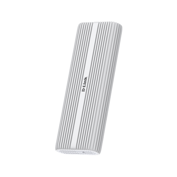 D-LINK  DSP-411 USB-C 4.0 to M.2 NVMe Alumínium (40Gbps) Külső Ház Fehér