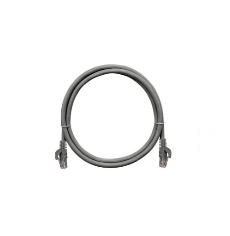 Nikomax Patch kábel UTP, Essential Series, CAT5e, LSZH, 0,3m, szürke Nikomax Patch kábel UTP, Essential Series, CAT5e, LSZH, 0,3m, szürke