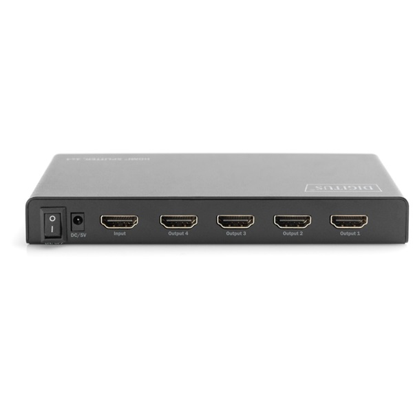 DIGITUS DS-45325 4 portos 4K/60Hz HDMI splitter