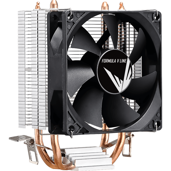 Formula CPU Cooler Ice Boid 2PSDB 17-34dB 4pin csatlakozó 2 db heatpipe 9cm Formula CPU Cooler Ice Boid 2PSDB 17-34dB 4pin csatlakozó 2 db heatpipe 9cm