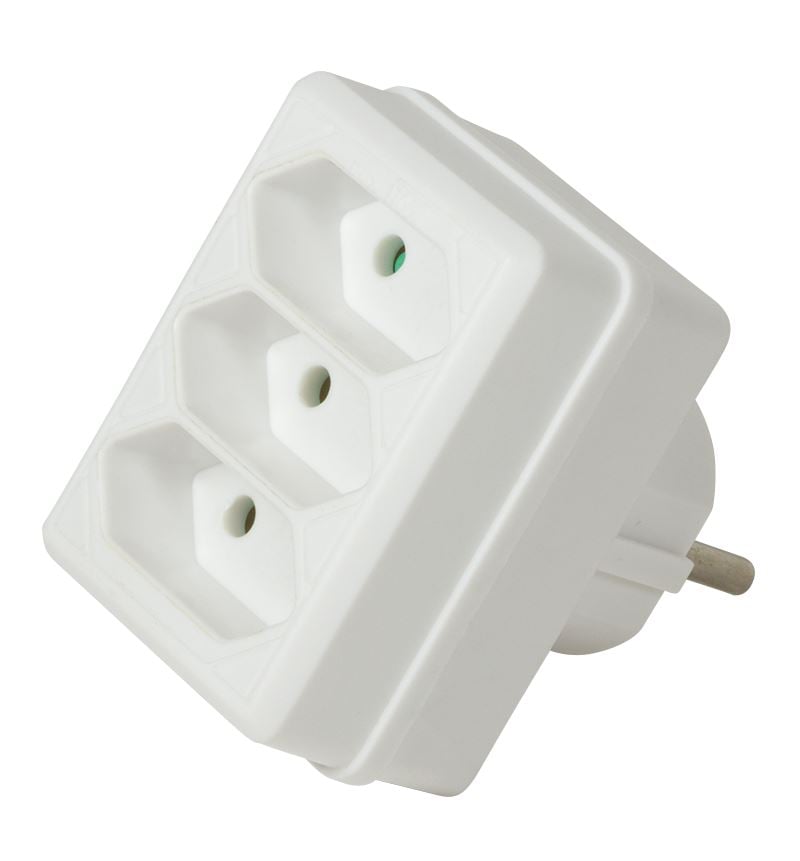 Logilink hálózati tripla adapter (LPS219)
