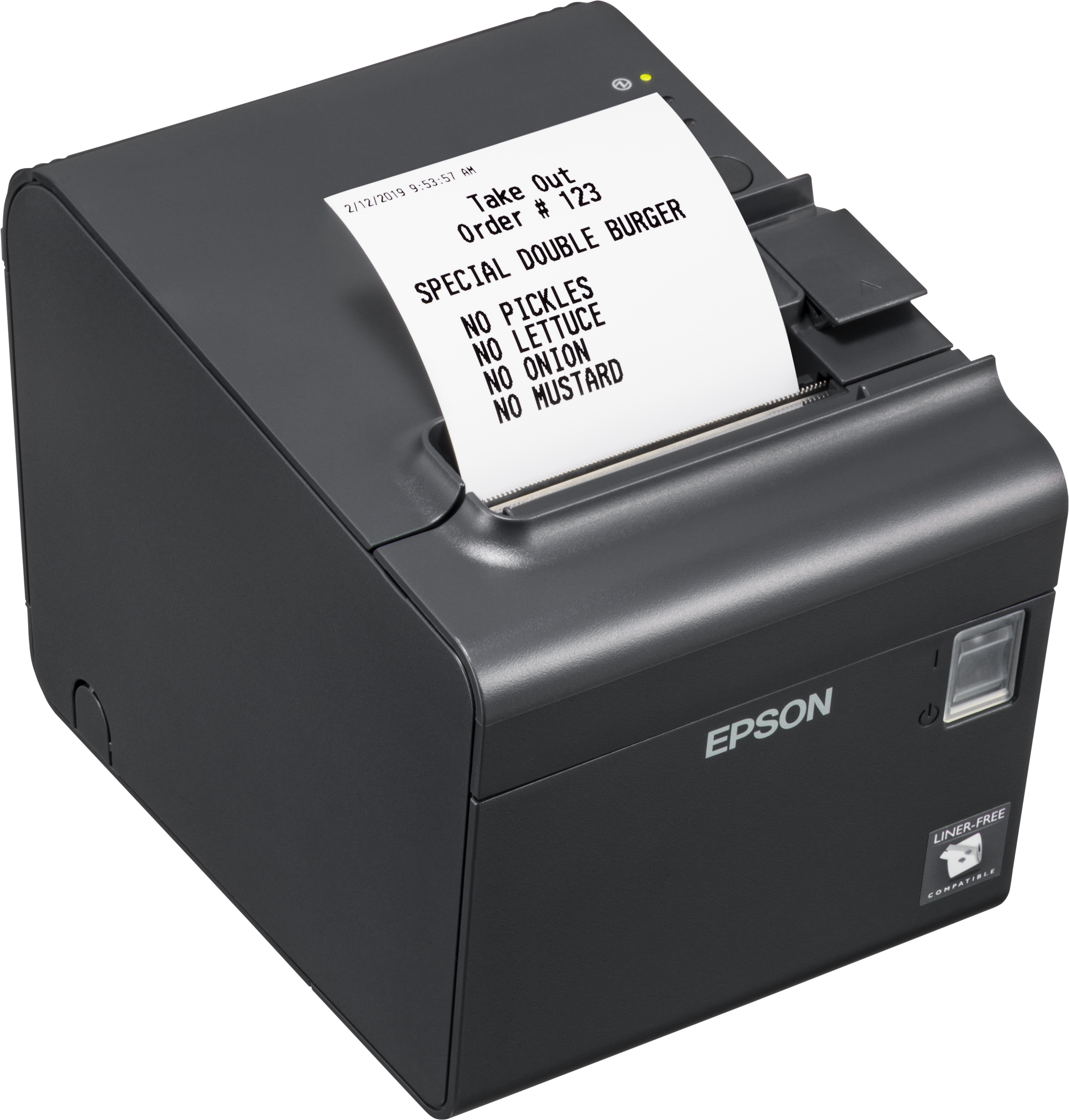 Epson TM-L90LF (682) mono hőpapíros védőfólia nélküli címke nyomtató Epson TM-L90LF (682) mono hőpapíros védőfólia nélküli címke nyomtató