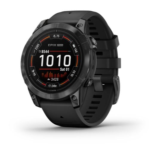 Garmin Epix Pro (Gen 2) okosóra 47 mm, szürke, fekete szilikon szíjjal (010-02803-01) Garmin Epix Pro (Gen 2) okosóra 47 mm, szürke, fekete szilikon szíjjal (010-02803-01)