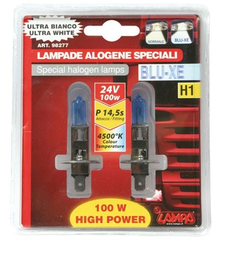 Lampa Blu-Xe 24V H1 izzó - 100W, pár (0198277)