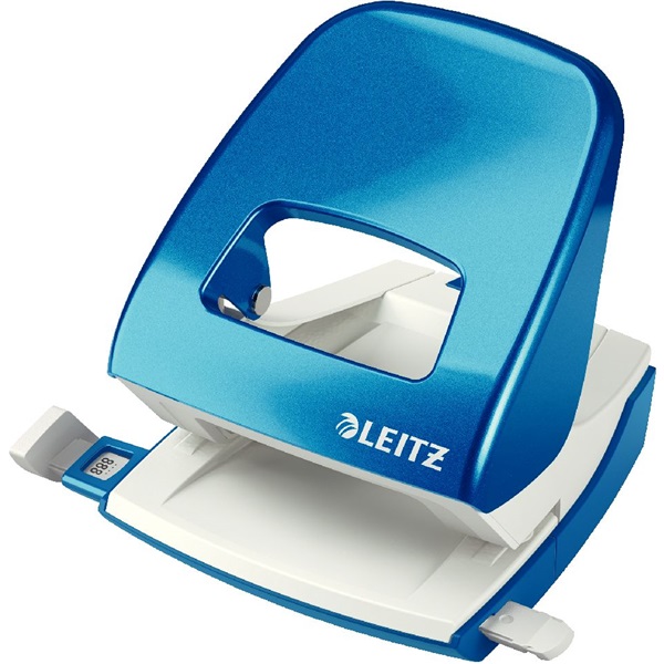 Leitz "New NeXXt WOW" fém lyukasztó metálkék (E50081036)
