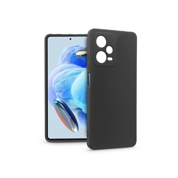 Haffner PT-6772 Xiaomi Redmi Note 12 Pro 5G/Poco X5 Pro 5G fekete szilikon hátlap Haffner PT-6772 Xiaomi Redmi Note 12 Pro 5G/Poco X5 Pro 5G fekete szilikon hátlap